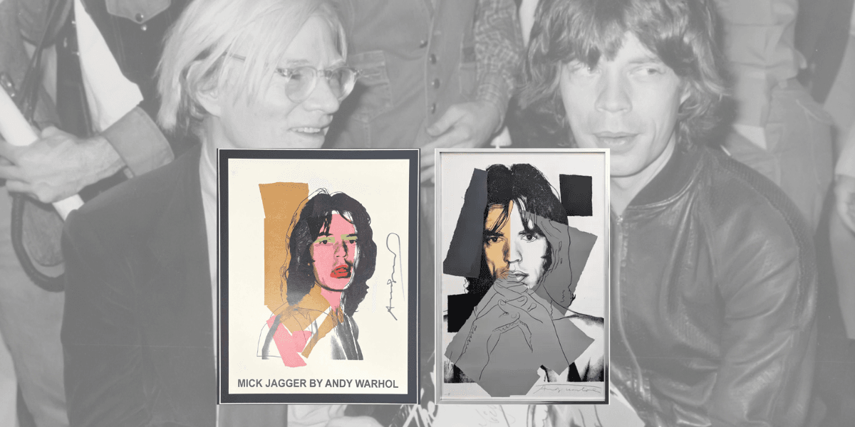 Andy Warhol – Mick Jagger (FS II.147 & FS 143)