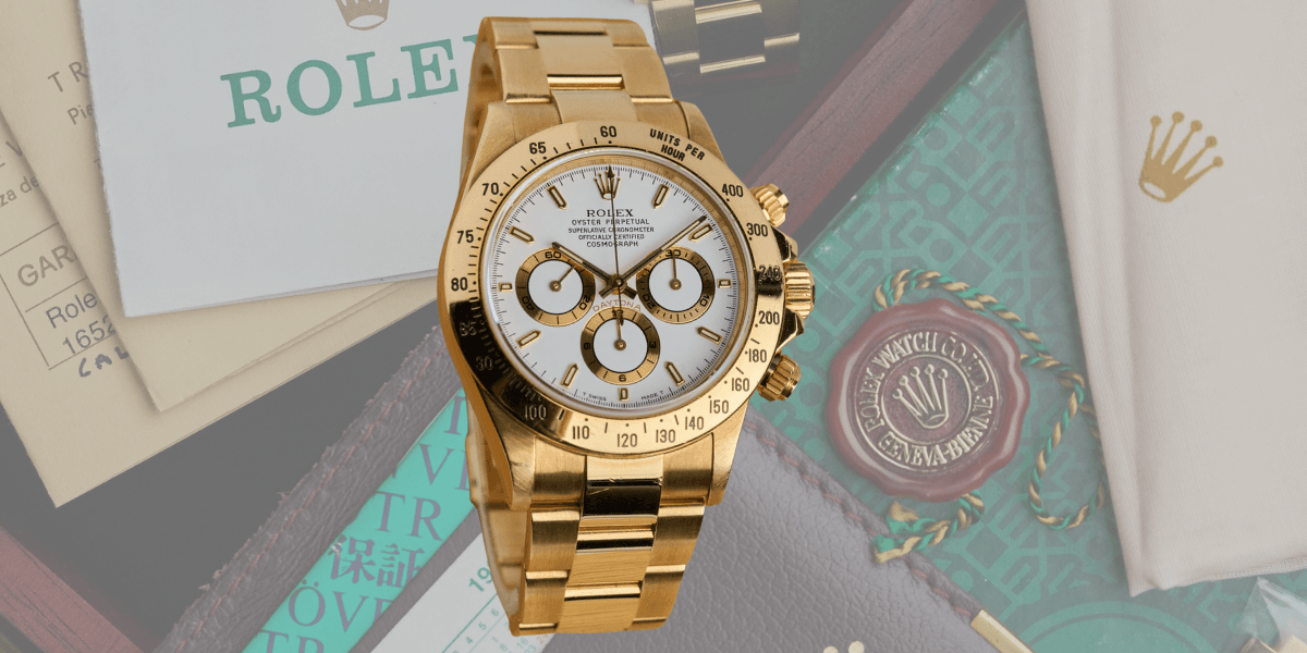 Rolex Daytona 16528 – White Dial
