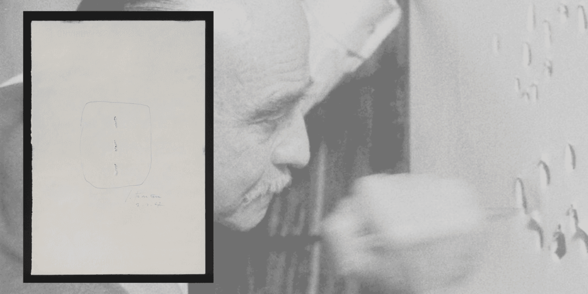 Lucio Fontana – Concetto Spaziale, 1967