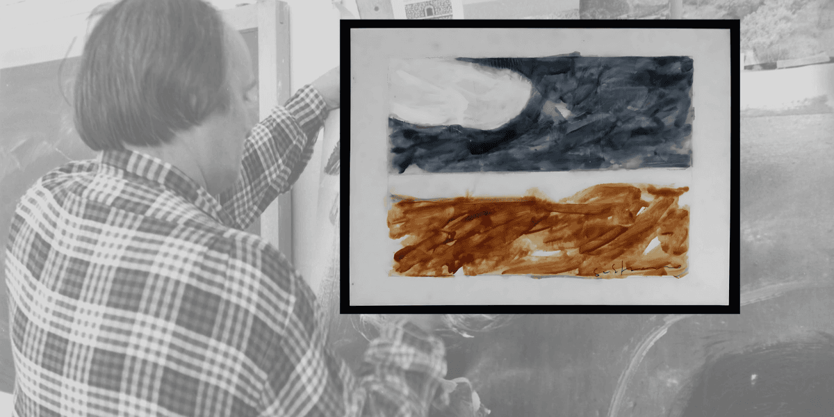 Mario Schifano – Paesaggio Anemico, 1979