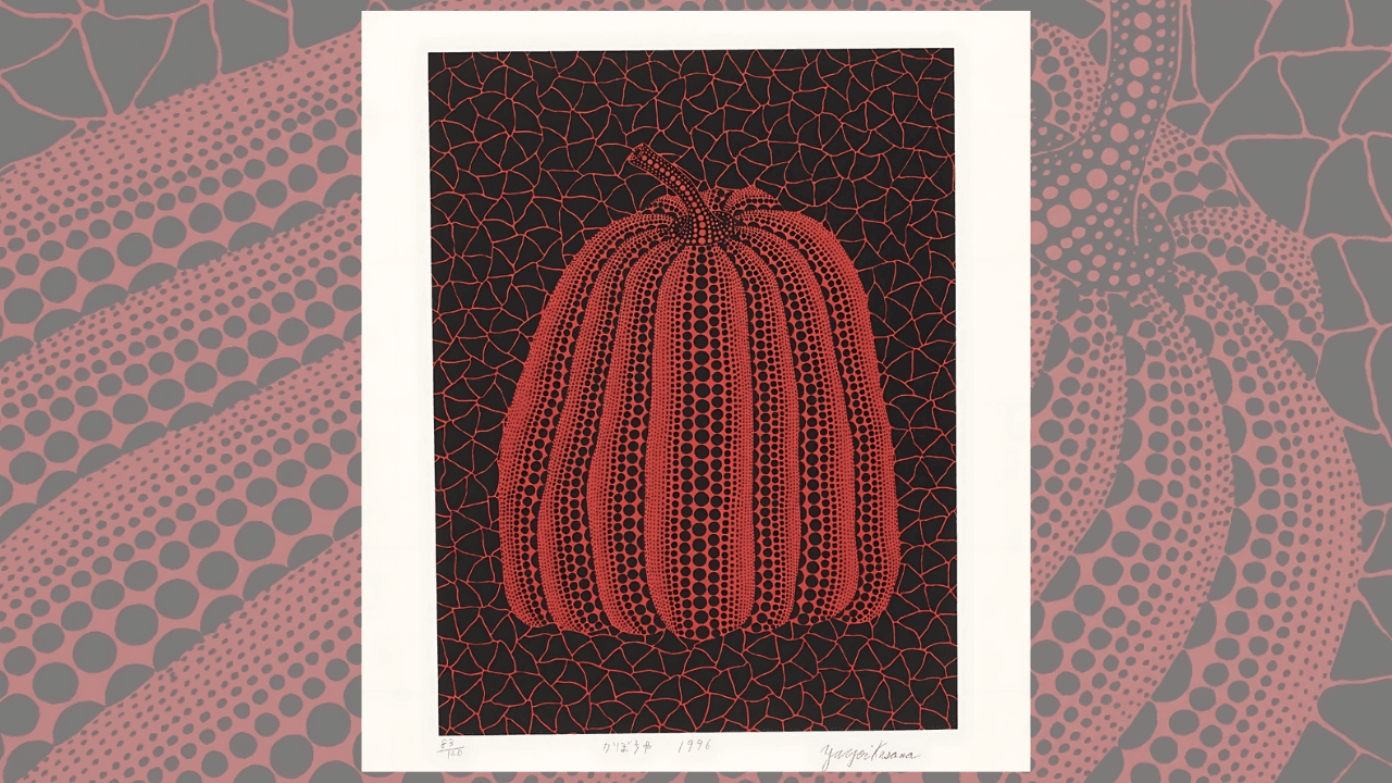 Pumpkin (RT) del 1996 – Yayoi Kusama