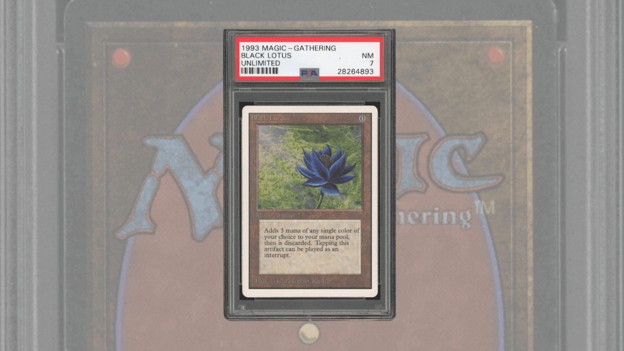 Black Lotus (1993 - Unlimited, PSA 7)